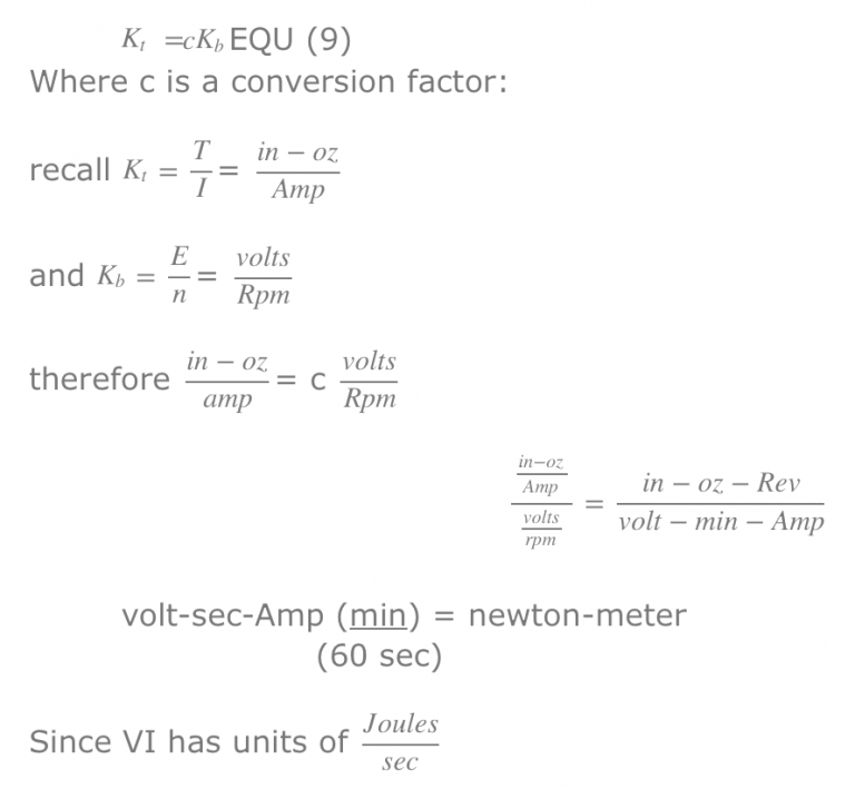 Defining Brushless DC Motors 2 of 4 Relationship between Motor